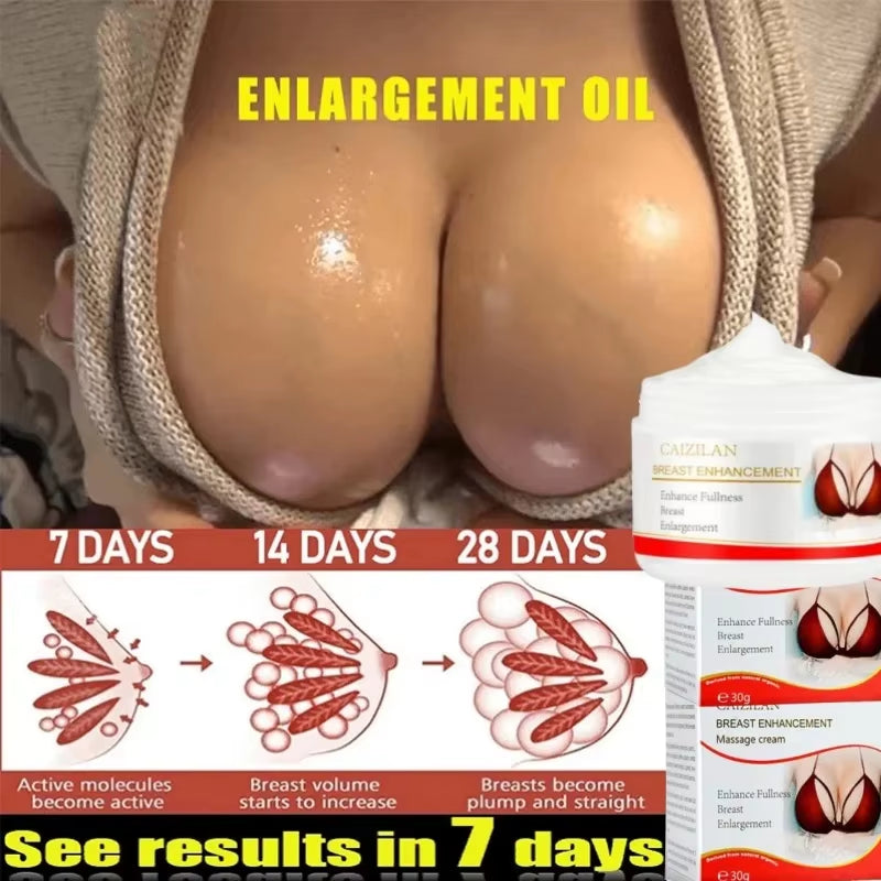 Natural Breast Enlargement Cream Chest Lift Firm Enhancer Care Oil Butt Breast Plump Growth Massage Boobs Bigger Sexy Body Care