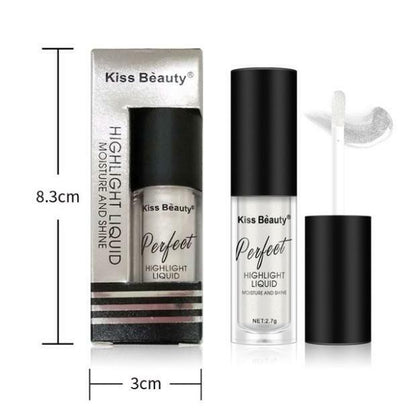 KISS BEAUTY Liquid Highlighter Beauty Face Brightener Oil Shimmer Glow Makeup