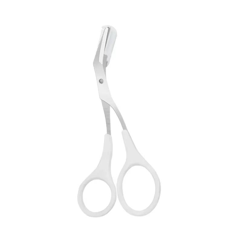 Eyebrow Trimmer Scissor Beauty Products for Women Eyebrow Scissors with Comb Stainless Steel Makeup Tools Beauty Scissors