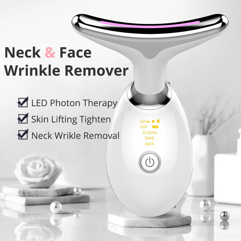 Household Thermal Neck Lifting and Firming Electric Beauty Instrument Beauty Massage Instrument Wrinkle Remover Skin Care