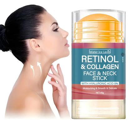 Retinol Lifting Firming Cream Stick Collagen Smooth Wrinkles Face Cream for Moisturizer Whitening Brighten Skin Product