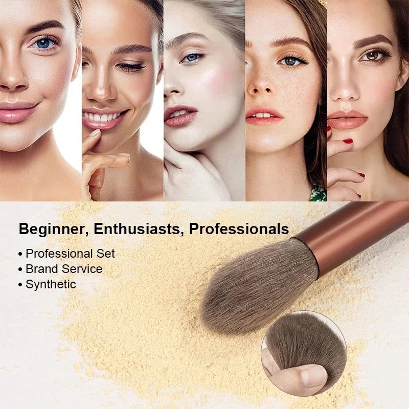 Professional Makeup Brush Set Beauty Powder Super Soft Blush Brush Foundation Concealer Eyelashes Beauty Make up Brush Cosmetic