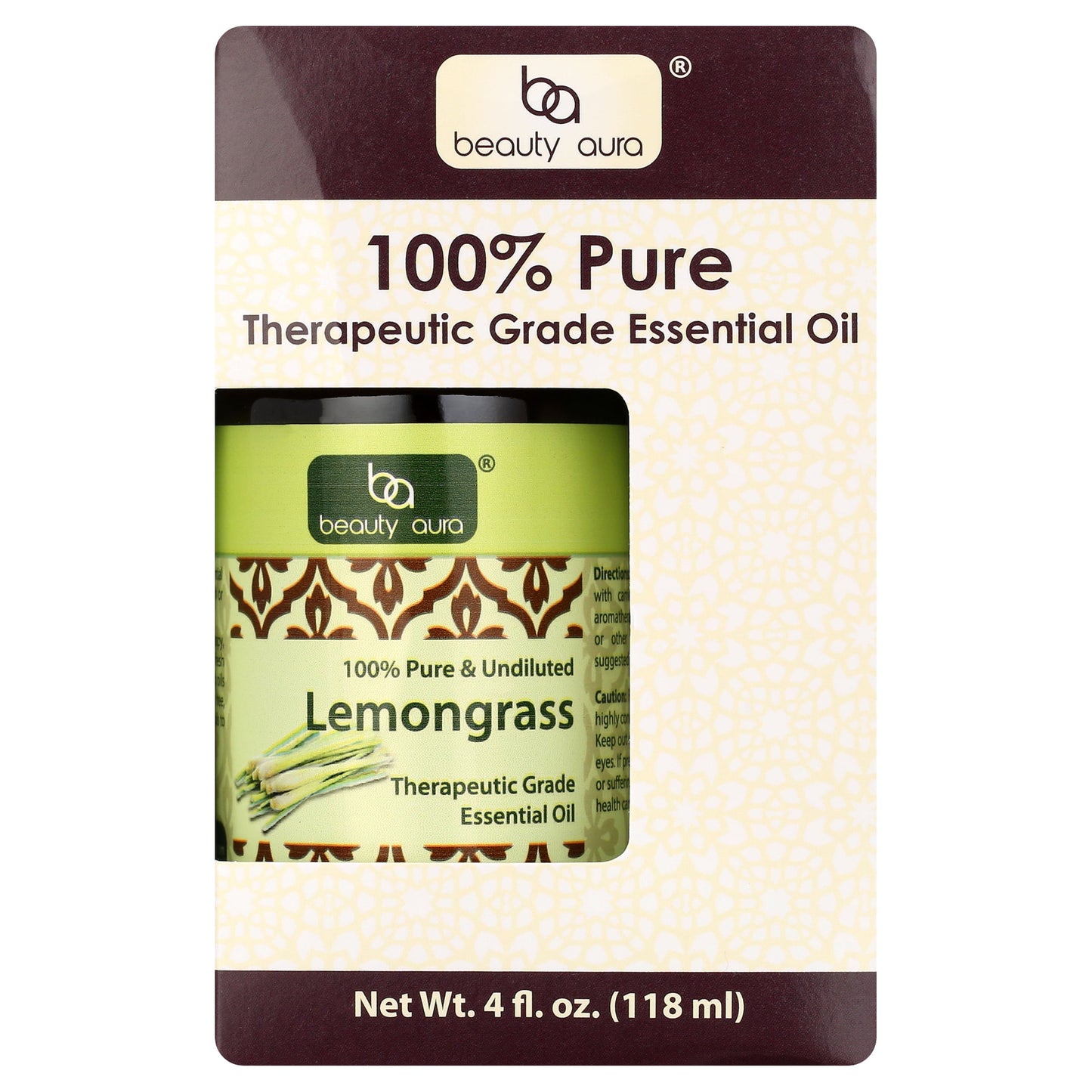 Lemongrass Oil 4 Oz