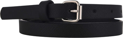 3 Pack Belts for Girls Rainbow Black Silver